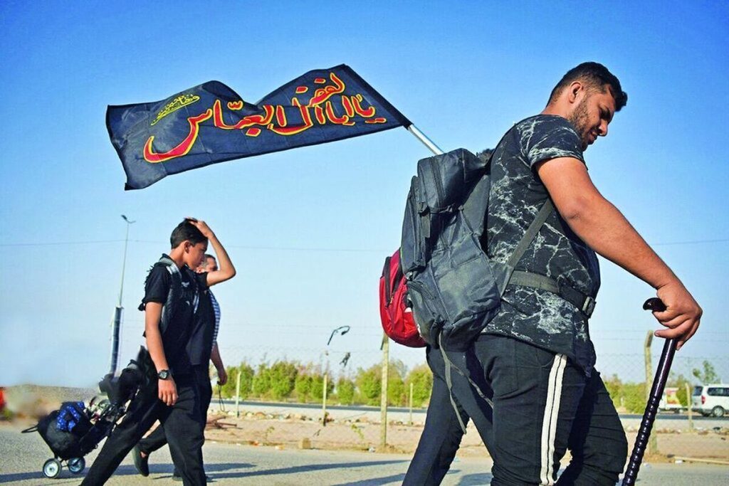 از تهران تا کربلا قدم زنان تا بهشت