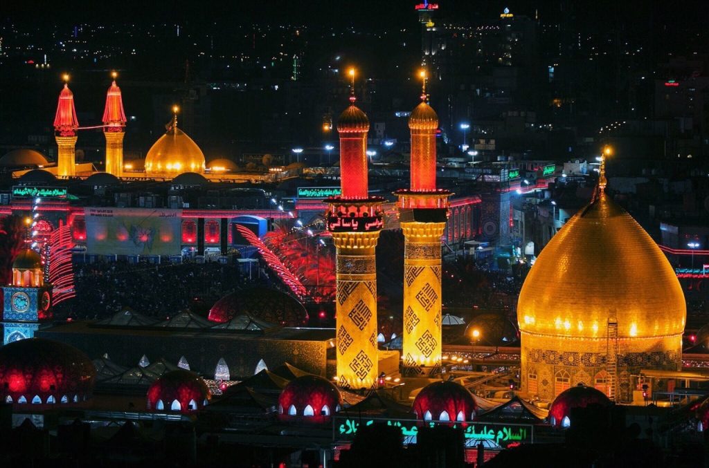 بین الحرمین بین حرم عباس و حضرت حسین 